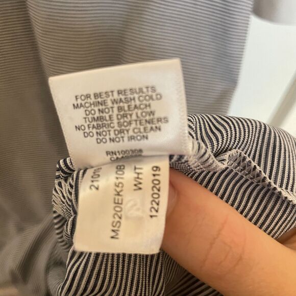 Peter Millar Golf Polo Large Striped Breathable Outdoors Lightweight Breathable - Picture 8 of 11